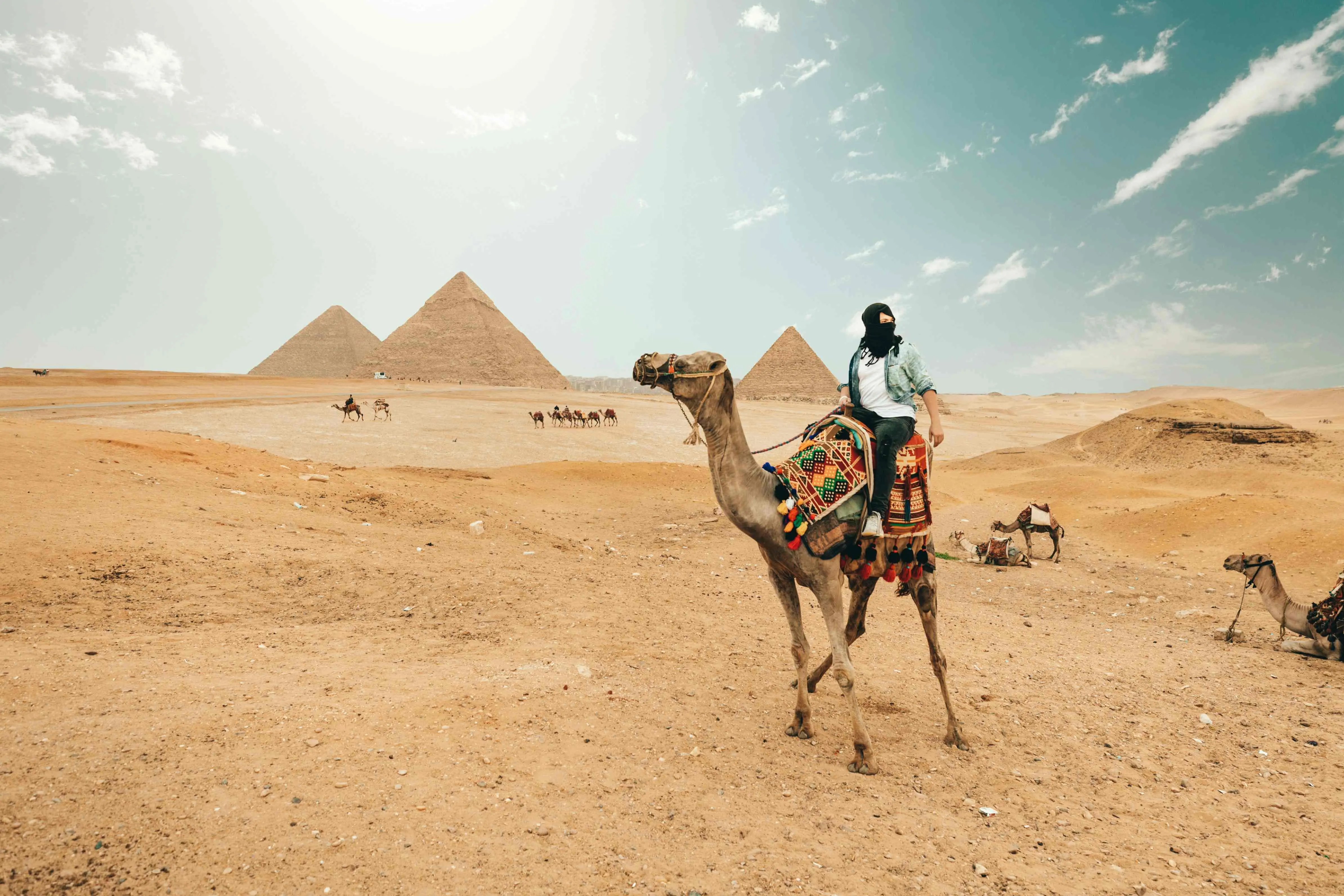 Giza Pyramids with Camel Ride & Quad Biking