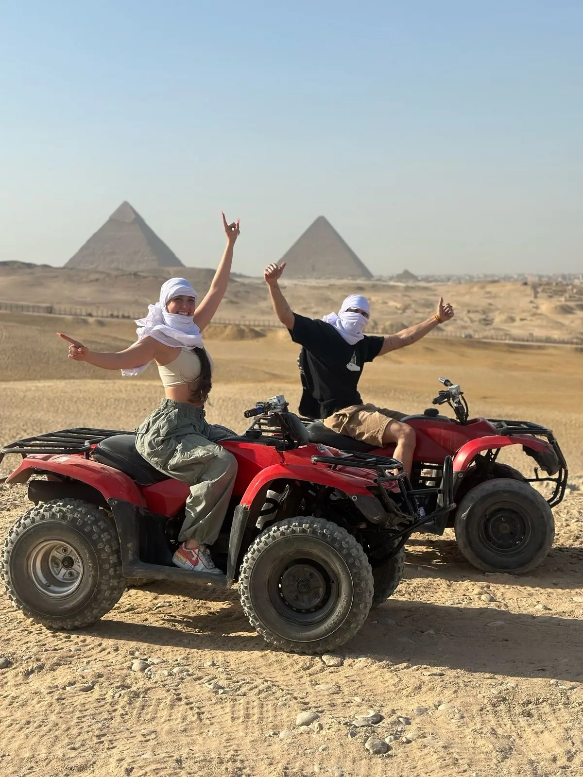 Giza Pyramids with Camel Ride & Quad Biking